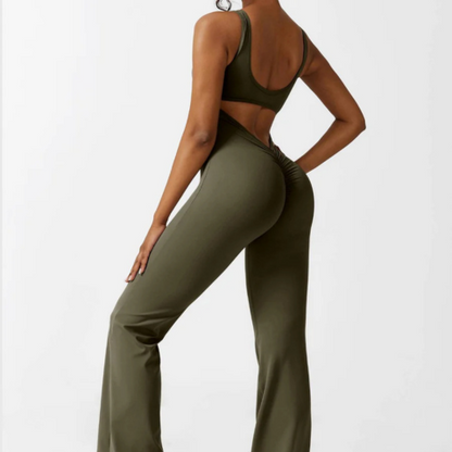SculptFit Flare Jumpsuit